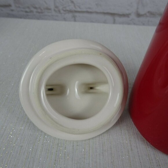 New RAE DUNN Rainbow 🌈 Figural Mug Love Is Equal Red With Lid Pride Home Decor - Picture 8 of 12